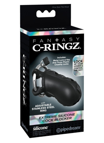 Extreme Silicone Cock Blocker
